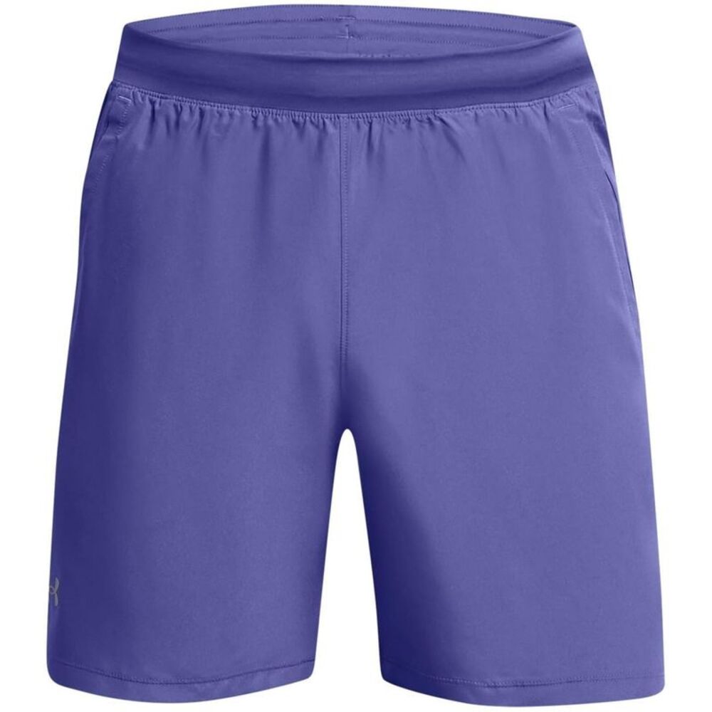 Under Armour Mens Launch 2 in 1 Running Shorts / Purple
